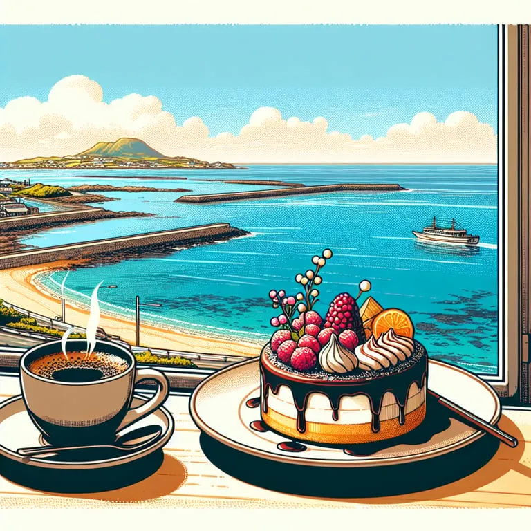 서귀포 오션뷰 제주 디저트카페 맛집 | 여행코스 필수 방문지 #1